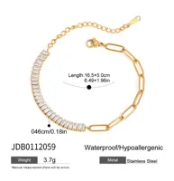 Basic Modern Style Geometric 316 Stainless Steel  Women's Bracelets Necklace main image 2