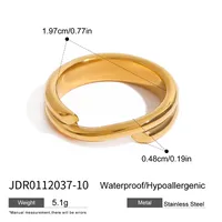 Basic Simple Style Commute Geometric 316 Stainless Steel  Women's Rings sku image 16