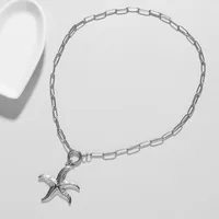 Vacation Marine Style Tortoise Starfish Shell 304 Stainless Steel Women's Pendant Necklace main image 4