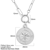 Vacation Marine Style Tortoise Starfish Shell 304 Stainless Steel Women's Pendant Necklace sku image 1