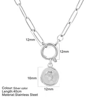 Vacation Marine Style Tortoise Starfish Shell 304 Stainless Steel Women's Pendant Necklace sku image 2