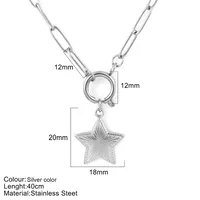 Vacation Marine Style Tortoise Starfish Shell 304 Stainless Steel Women's Pendant Necklace sku image 18