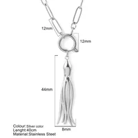 Vacation Marine Style Tortoise Starfish Shell 304 Stainless Steel Women's Pendant Necklace sku image 19
