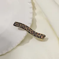 Women's Vintage Style Streetwear Leopard Mixed Materials Hair Clip sku image 6