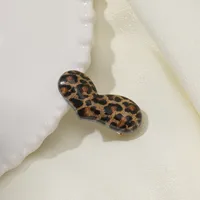 Women's Vintage Style Streetwear Leopard Mixed Materials Hair Clip sku image 3