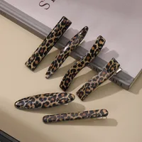 Women's Vintage Style Streetwear Leopard Mixed Materials Hair Clip main image 3