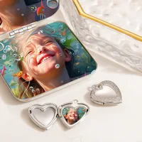 Retro Classic Style Heart Shape 304 Stainless Steel Plating DIY Ornament Accessories main image 3