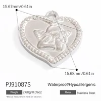 Marine Style Starfish Heart Shape Crab 304 Stainless Steel Plating DIY Ornament Accessories sku image 3