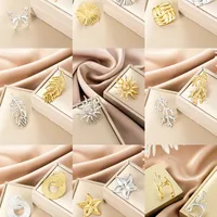 1 Pair Retro Classic Style Geometric Irregular Plating Titanium Steel Ear Studs main image 3