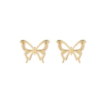 1 Pair Retro Classic Style Geometric Irregular Plating Titanium Steel Ear Studs main image 4