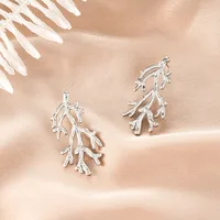 1 Pair Retro Classic Style Geometric Irregular Plating Titanium Steel Ear Studs sku image 7
