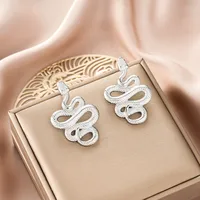 1 Pair Retro Classic Style Geometric Irregular Plating Titanium Steel Ear Studs sku image 36