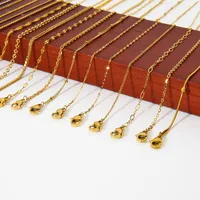 Basic Simple Style Solid Color 304 Stainless Steel Plating DIY Jewelry Accessories main image 1