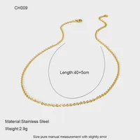 Basic Simple Style Solid Color 304 Stainless Steel Plating DIY Jewelry Accessories sku image 15