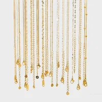 Basic Simple Style Solid Color 304 Stainless Steel Plating DIY Jewelry Accessories main image 6