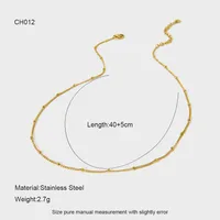 Basic Simple Style Solid Color 304 Stainless Steel Plating DIY Jewelry Accessories sku image 3