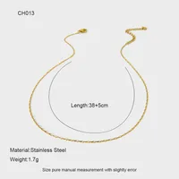 Basic Simple Style Solid Color 304 Stainless Steel Plating DIY Jewelry Accessories sku image 14