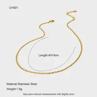 Basic Simple Style Solid Color 304 Stainless Steel Plating DIY Jewelry Accessories sku image 10