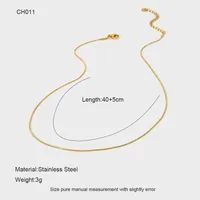 Basic Simple Style Solid Color 304 Stainless Steel Plating DIY Jewelry Accessories sku image 13