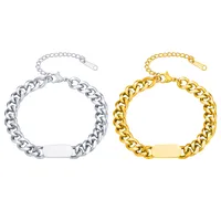 Vintage Style Classic Style Geometric 304 Stainless Steel Men's Bracelets Men Chain Bracelets main image 9