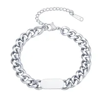 Vintage Style Classic Style Geometric 304 Stainless Steel Men's Bracelets Men Chain Bracelets sku image 2