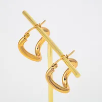 1 Pair Modern Style Classic Style Geometric Titanium Steel Earrings main image 3
