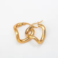 1 Pair Modern Style Classic Style Geometric Titanium Steel Earrings main image 4