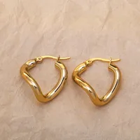 1 Pair Modern Style Classic Style Geometric Titanium Steel Earrings main image 6