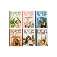 Book Human Plant School Graduation PET Paper Cute Vintage Style Handmade Stickers main image 5