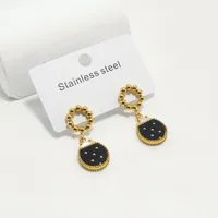 1 Pair Cute Classic Style Beetles 304 Stainless Steel 18K Gold Plated Drop Earrings main image 4