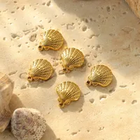 Beach Shell 304 Stainless Steel Plating DIY Jewelry Accessories main image 4
