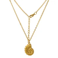 Simple Style Conch 304 Stainless Steel Plating Women's Layered Necklaces sku image 2