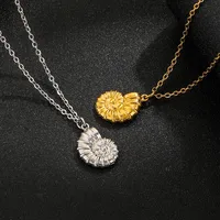 Simple Style Conch 304 Stainless Steel Plating Women's Layered Necklaces main image 1