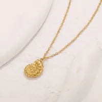 Simple Style Conch 304 Stainless Steel Plating Women's Layered Necklaces main image 5