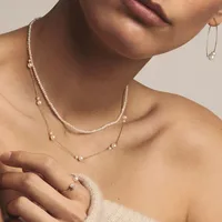 Vacation Classic Style Solid Color 304 Stainless Steel Plating Women's Necklace main image 1