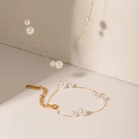 Vacation Classic Style Solid Color 304 Stainless Steel Plating Women's Necklace main image 3