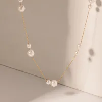 Vacation Classic Style Solid Color 304 Stainless Steel Plating Women's Necklace main image 5