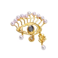Retro Classic Style Devil's Eye Zinc Alloy Plating Women's Brooches main image 5