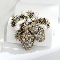 Retro Pine Cones Zinc Alloy Unisex Brooches main image 4