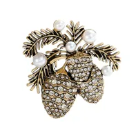 Retro Pine Cones Zinc Alloy Unisex Brooches main image 3
