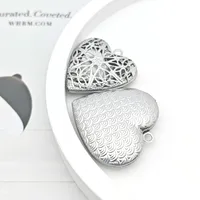 Retro Classic Style Heart Shape Jesus Fish Scales 304 Stainless Steel Plating DIY Ornament Accessories main image 6