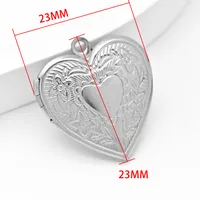 Retro Classic Style Heart Shape Jesus Fish Scales 304 Stainless Steel Plating DIY Ornament Accessories sku image 8