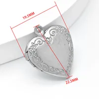 Retro Classic Style Heart Shape Jesus Fish Scales 304 Stainless Steel Plating DIY Ornament Accessories main image 2