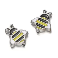Cute Retro National Flag Letter Devil's Eye 304 Stainless Steel Enamel DIY Jewelry Accessories sku image 12
