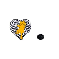 Cartoon Style Cute Streetwear Cartoon Frog Alloy Stamping Stoving Varnish Plating Unisex Brooches sku image 35