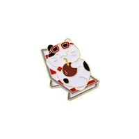 Cartoon Style Cute Streetwear Cartoon Frog Alloy Stamping Stoving Varnish Plating Unisex Brooches sku image 46