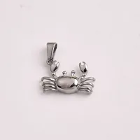 Casual Marine Style Modern Style Animal Snails Crab Stainless Steel Irregular Handmade Polishing DIY Jewelry Accessories main image 5