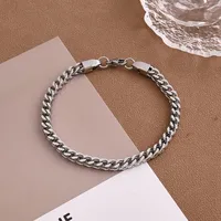 Casual Vacation Solid Color 304 Stainless Steel Polishing Unisex Bracelets main image 3