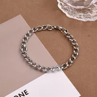 Casual Vacation Solid Color 304 Stainless Steel Polishing Unisex Bracelets main image 5