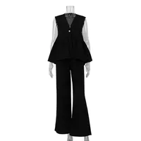 Casual Holiday Daily Women's Elegant Solid Color Cotton Pants Sets Shorts Sets sku image 4